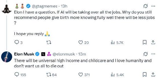 马斯克：“不希望人类灭绝”  第1张